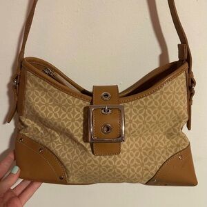 Relic Tan and Brown Shoulder Bag
